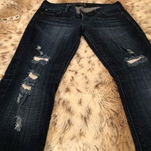 Express jeans distressed 6
